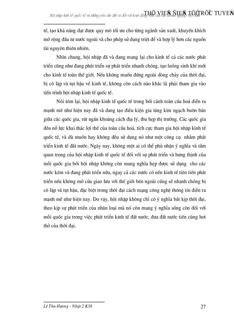 image for page Hội nhập kinh tế quốc tế và những yêu cầu đặt ra đối với hoạt động xuất nhập khẩu của các doanh nghiệp Việt Nam