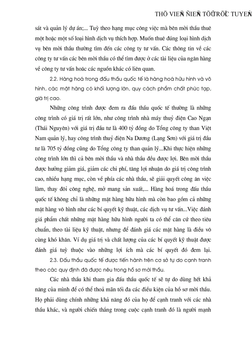 image for page Đấu thầu quốc tế trong xây lắp ở Việt Nam thực trạng và giải pháp nâng cao hiệu quả