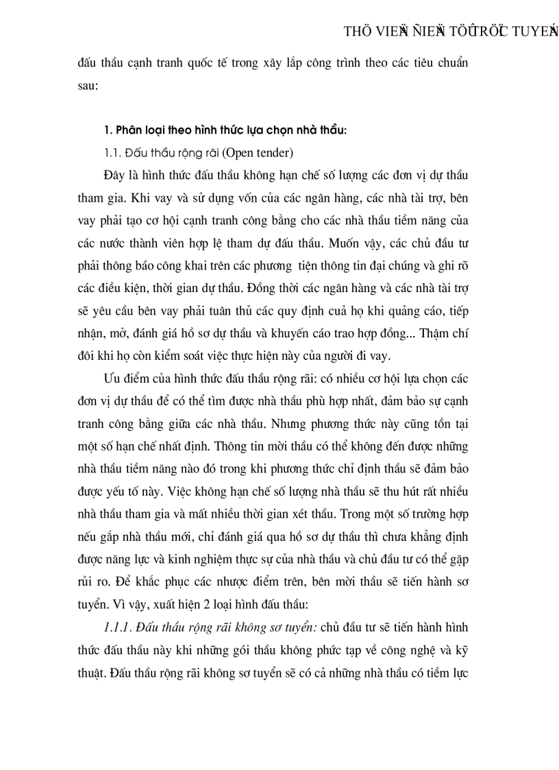 image for page Đấu thầu quốc tế trong xây lắp ở Việt Nam thực trạng và giải pháp nâng cao hiệu quả