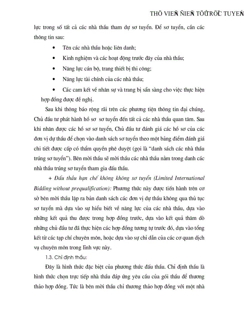 image for page Đấu thầu quốc tế trong xây lắp ở Việt Nam thực trạng và giải pháp nâng cao hiệu quả