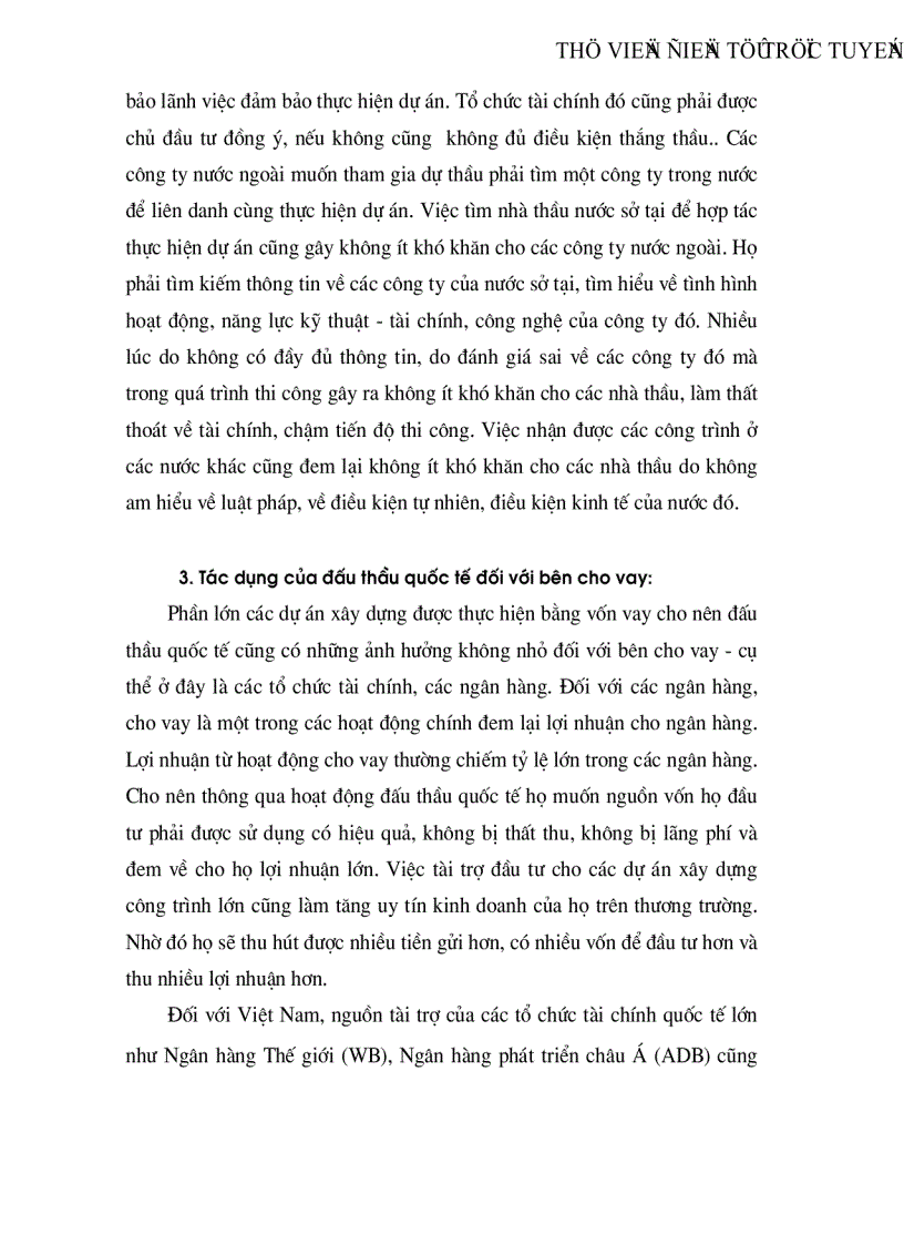 image for page Đấu thầu quốc tế trong xây lắp ở Việt Nam thực trạng và giải pháp nâng cao hiệu quả