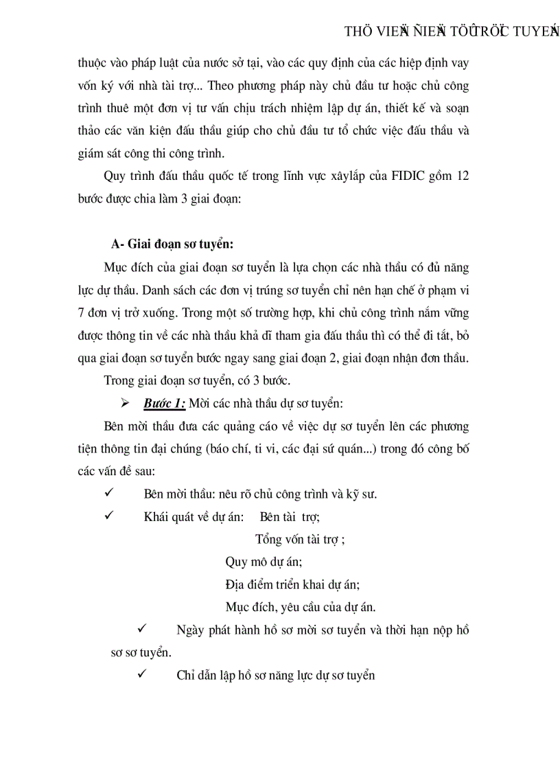 image for page Đấu thầu quốc tế trong xây lắp ở Việt Nam thực trạng và giải pháp nâng cao hiệu quả