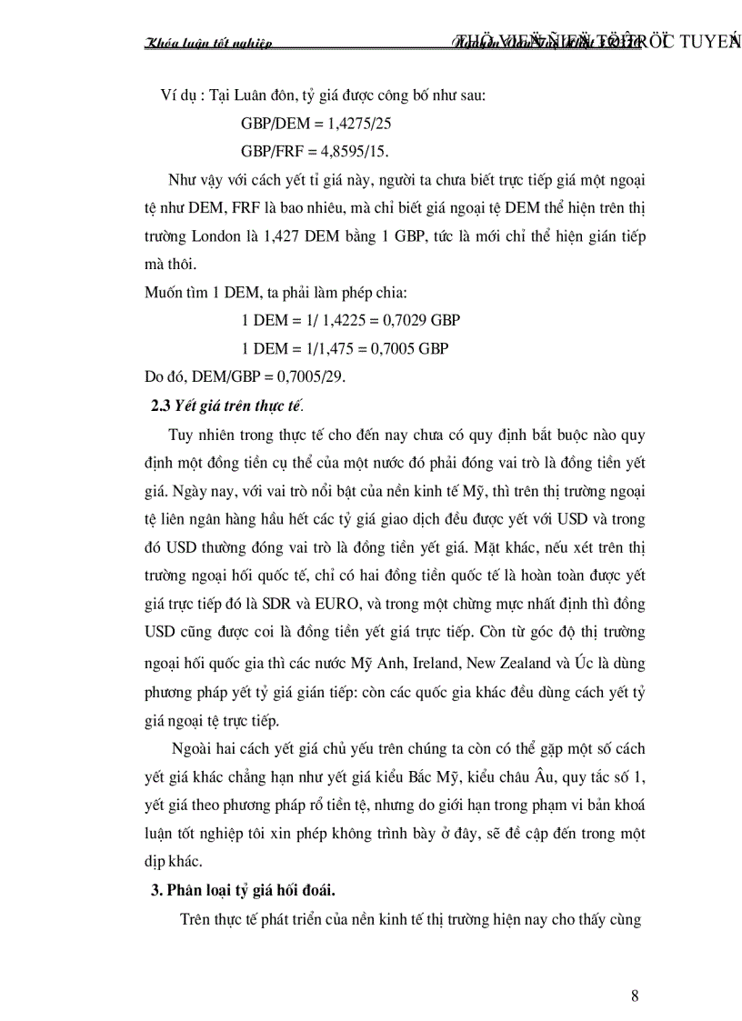 image for page Ảnh hưởng của biến động tỷ giá hối đoái tới hoạt động xuất nhập khẩu ở việt nam trong thời gian qua