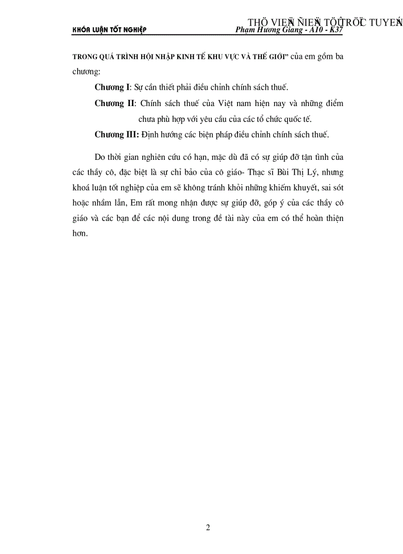 image for page Điều chỉnh chính sách thuế của Việt nam trong quá trình hội nhập kinh tế khu vực và thế giới