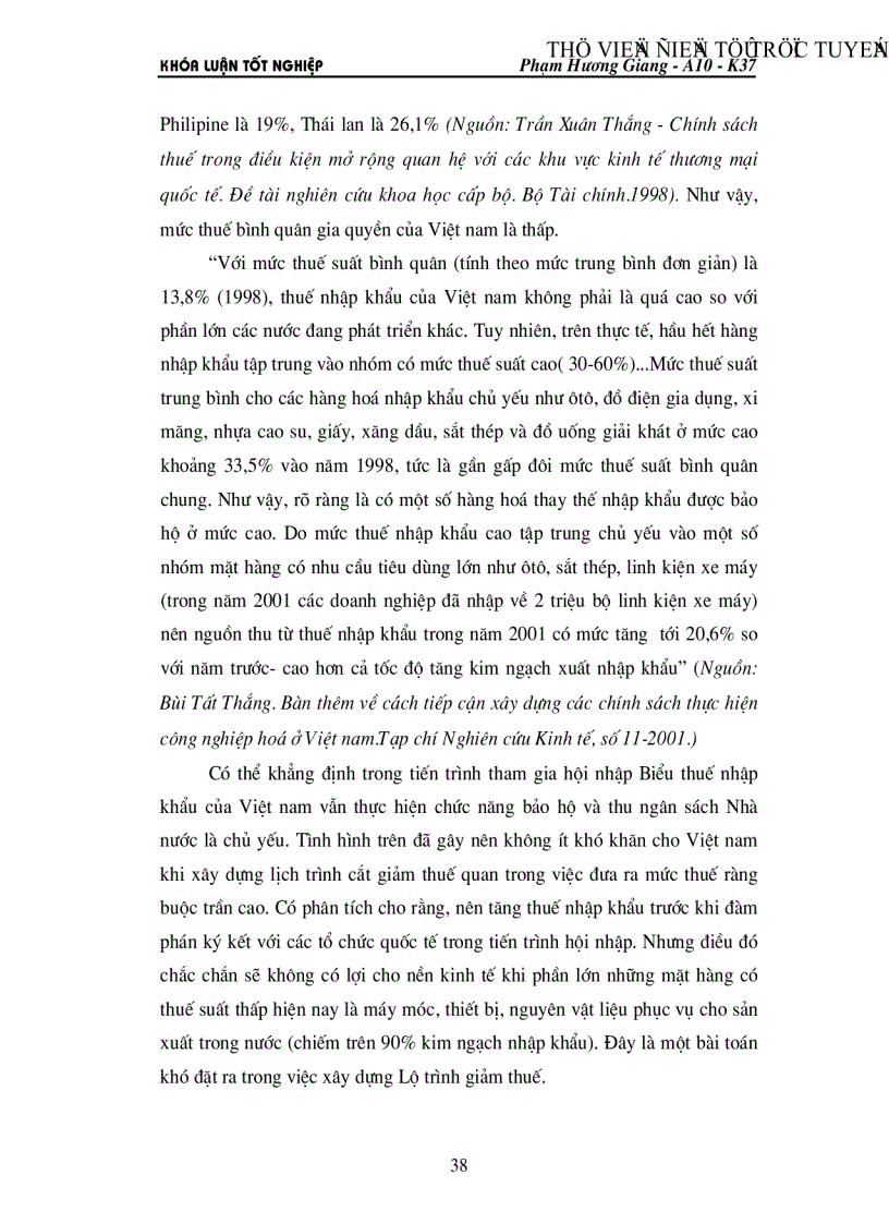 image for page Điều chỉnh chính sách thuế của Việt nam trong quá trình hội nhập kinh tế khu vực và thế giới