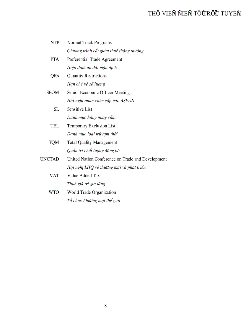 image for page Khu vực mậu dịch tự do ASEAN AFTA và những tác động của AFTA đến Việt Nam