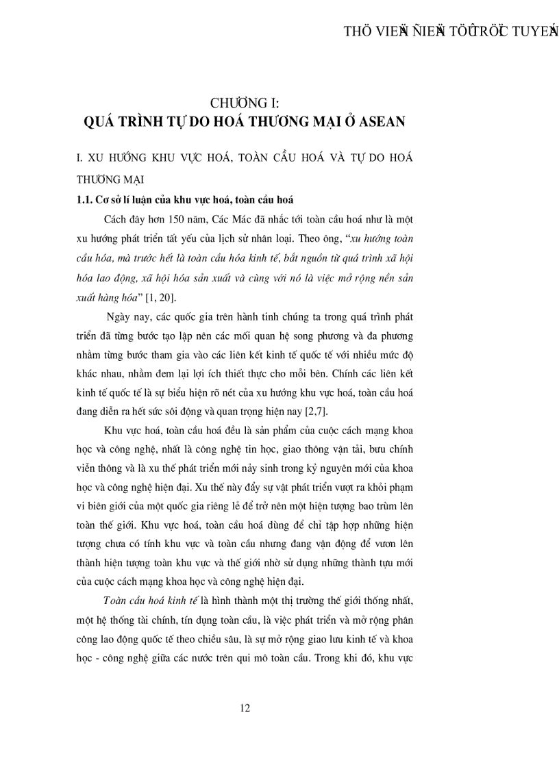 image for page Khu vực mậu dịch tự do ASEAN AFTA và những tác động của AFTA đến Việt Nam