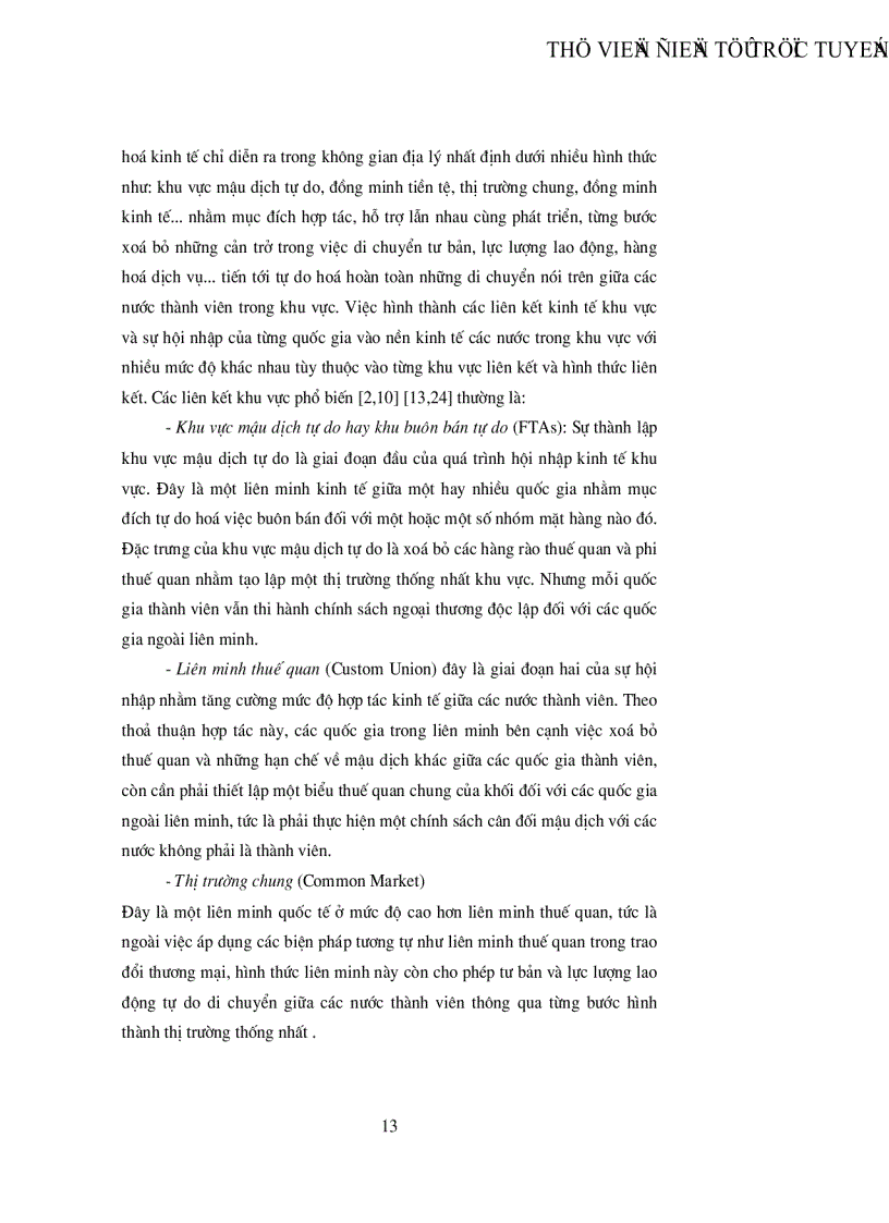 image for page Khu vực mậu dịch tự do ASEAN AFTA và những tác động của AFTA đến Việt Nam