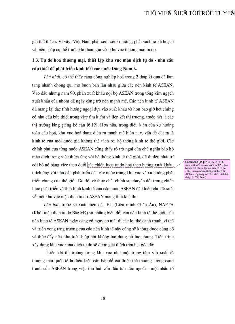 image for page Khu vực mậu dịch tự do ASEAN AFTA và những tác động của AFTA đến Việt Nam