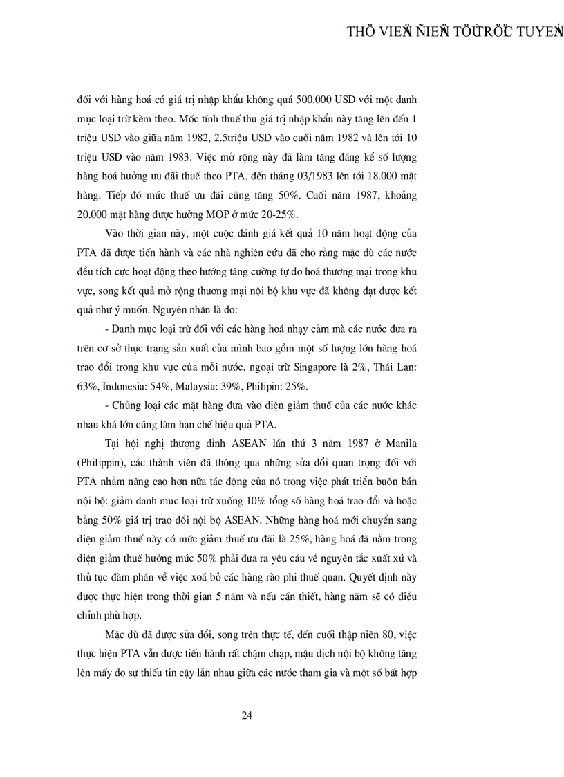 image for page Khu vực mậu dịch tự do ASEAN AFTA và những tác động của AFTA đến Việt Nam