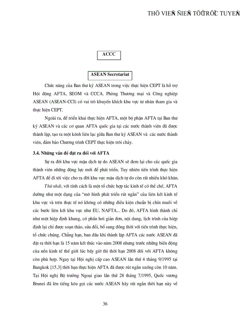 image for page Khu vực mậu dịch tự do ASEAN AFTA và những tác động của AFTA đến Việt Nam