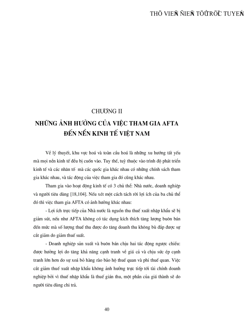 image for page Khu vực mậu dịch tự do ASEAN AFTA và những tác động của AFTA đến Việt Nam