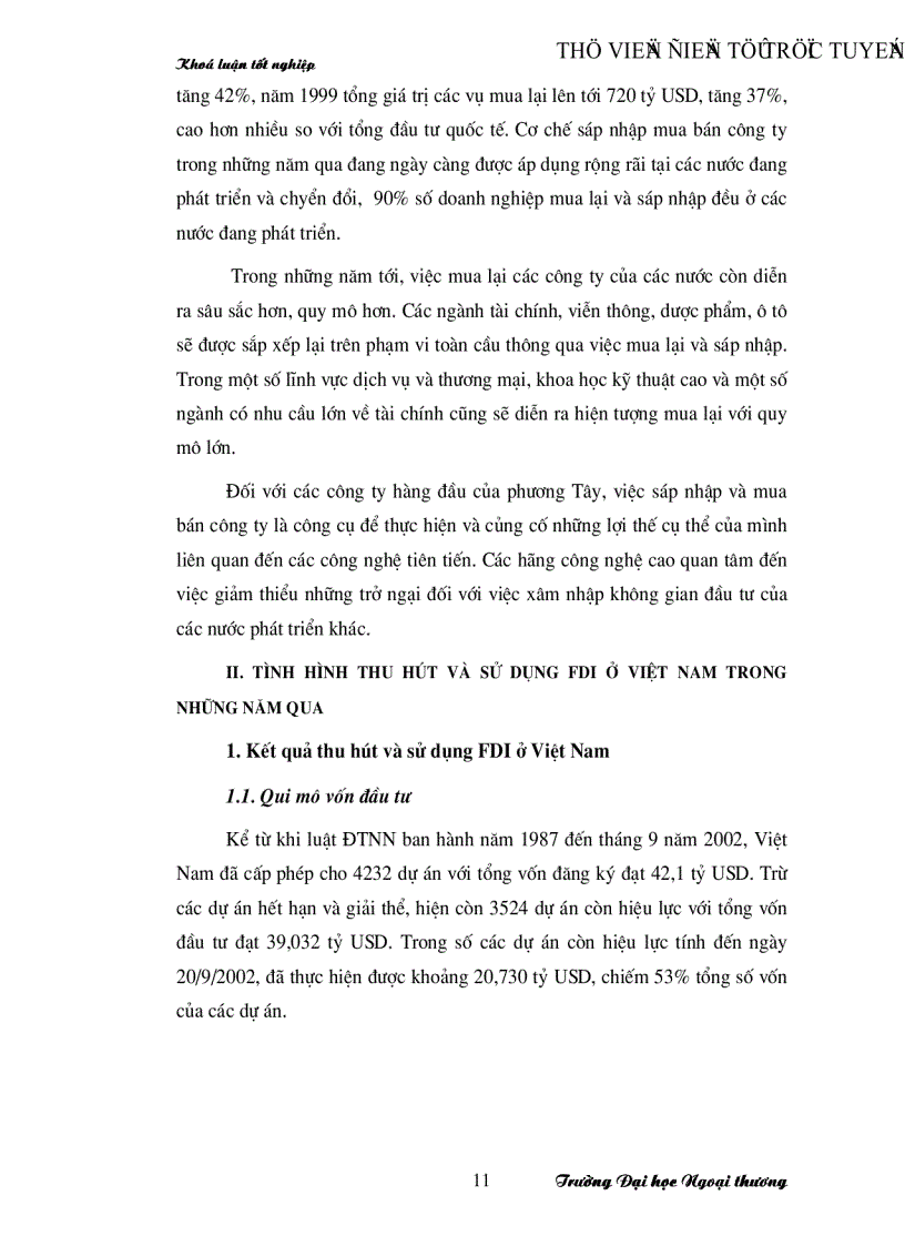 image for page Đề xuất một số giải pháp nhằm tăng cường thu hút FDI vào Hà Tây trong những năm tới