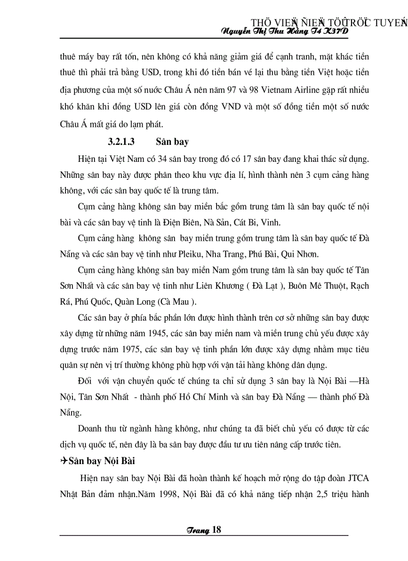 image for page Các giải pháp nâng cao chất lượng dịch vụ hàng hoá của hãng hàng không quốc gia việt nam Vietnam Airlines