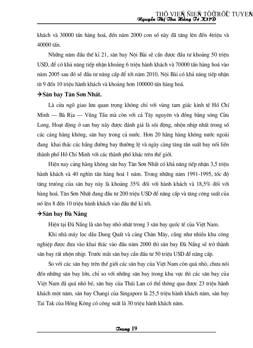image for page Các giải pháp nâng cao chất lượng dịch vụ hàng hoá của hãng hàng không quốc gia việt nam Vietnam Airlines