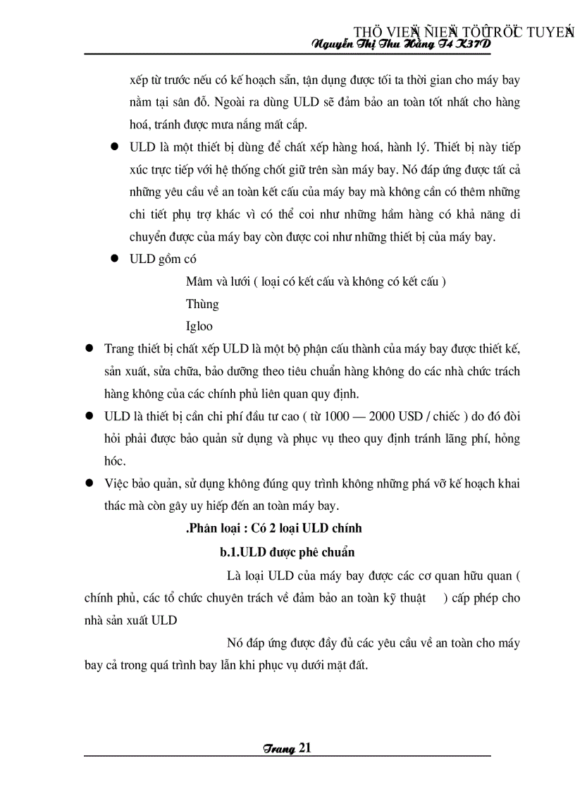 image for page Các giải pháp nâng cao chất lượng dịch vụ hàng hoá của hãng hàng không quốc gia việt nam Vietnam Airlines