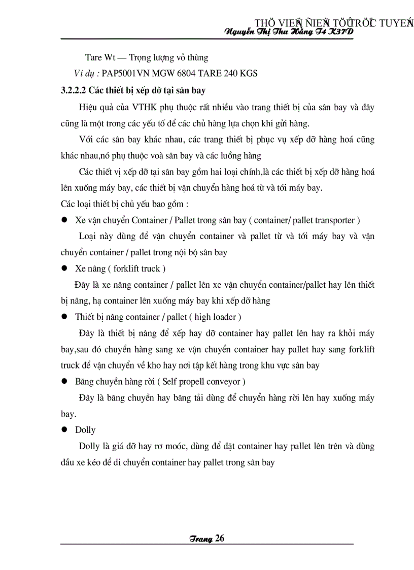 image for page Các giải pháp nâng cao chất lượng dịch vụ hàng hoá của hãng hàng không quốc gia việt nam Vietnam Airlines