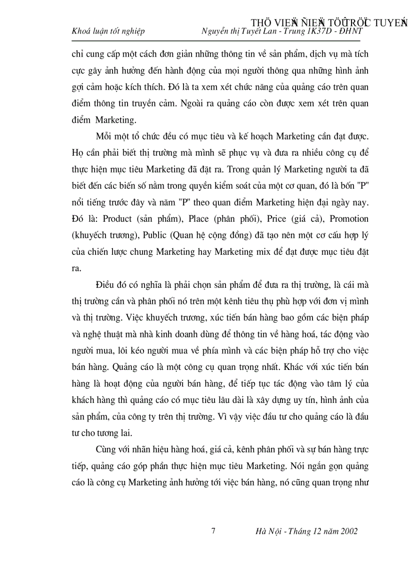 image for page Hoạt động quảng cáo của công ty trách nhiệm hữu hạn Lý Hồng King và xây dựng chiến lược quảng cáo cho sản phẩm xe máy mang thương hiệu Việt Nam