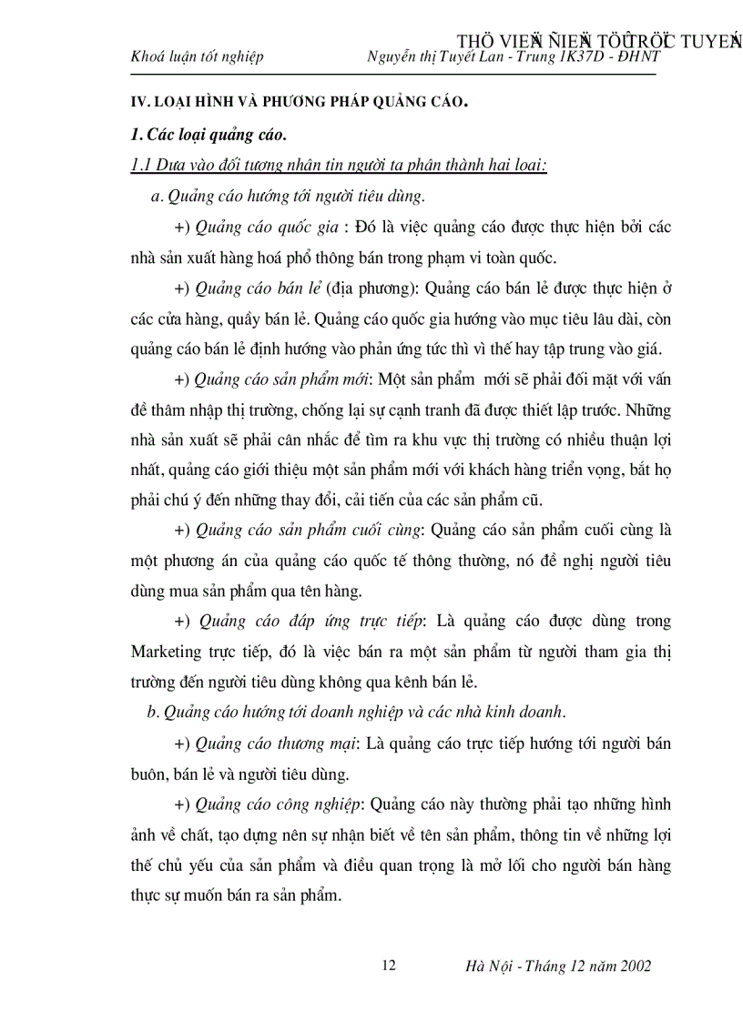 image for page Hoạt động quảng cáo của công ty trách nhiệm hữu hạn Lý Hồng King và xây dựng chiến lược quảng cáo cho sản phẩm xe máy mang thương hiệu Việt Nam