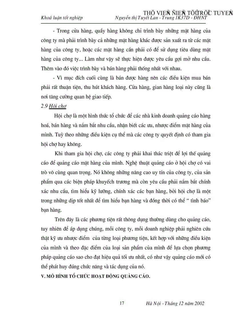 image for page Hoạt động quảng cáo của công ty trách nhiệm hữu hạn Lý Hồng King và xây dựng chiến lược quảng cáo cho sản phẩm xe máy mang thương hiệu Việt Nam