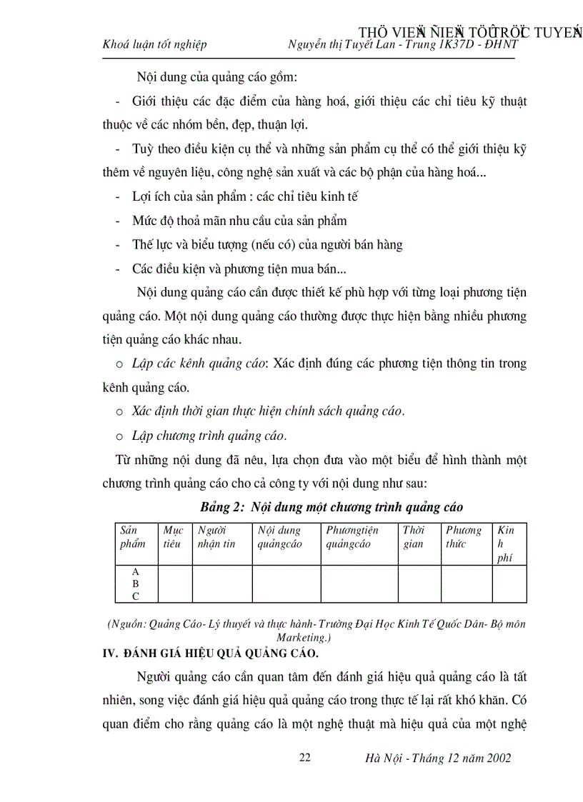 image for page Hoạt động quảng cáo của công ty trách nhiệm hữu hạn Lý Hồng King và xây dựng chiến lược quảng cáo cho sản phẩm xe máy mang thương hiệu Việt Nam