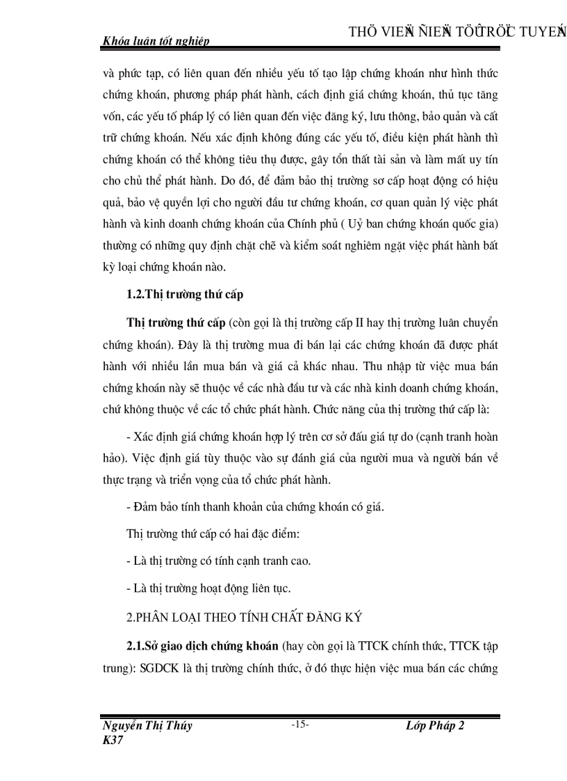 image for page Pháp luật về chứng khoán và thị trường chứng khoán Việt nam thực trạng và phương hướng hoàn thiện