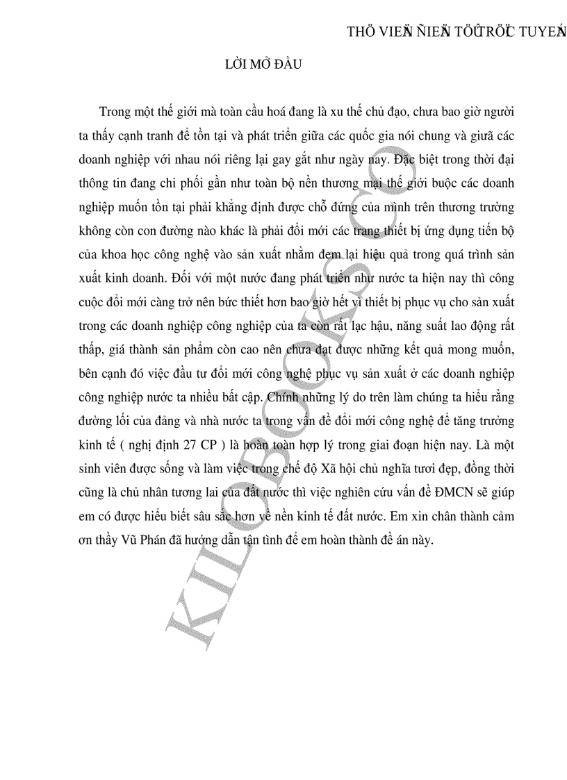 image for page Thực trạng và một số giải pháp đổi mới công nghệ nâng cao năng lực sản xuất trong các doanh nghiệp