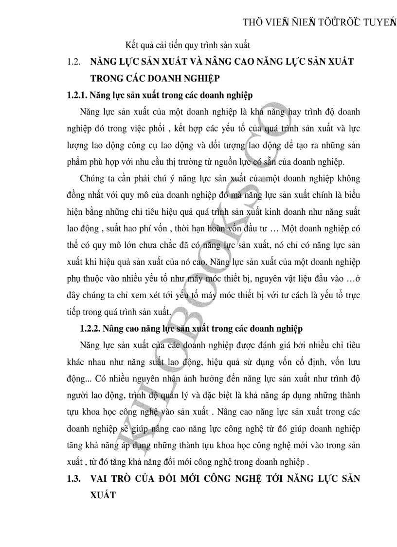 image for page Thực trạng và một số giải pháp đổi mới công nghệ nâng cao năng lực sản xuất trong các doanh nghiệp