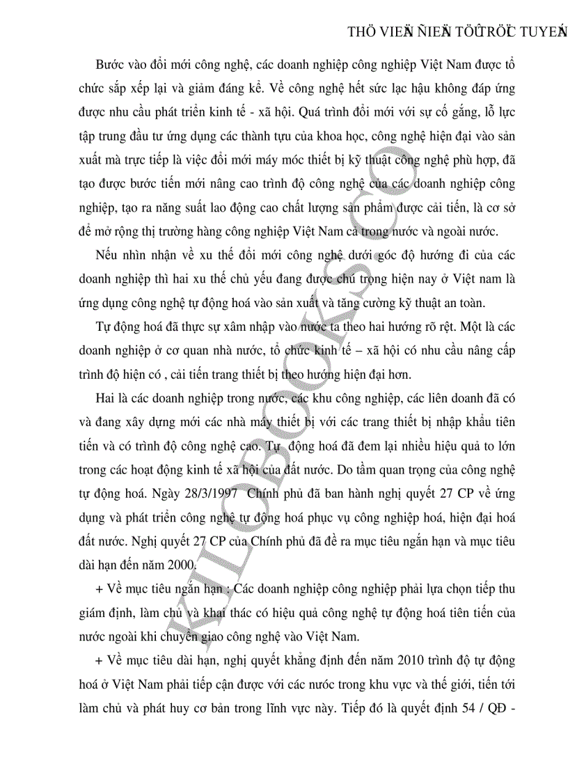 image for page Thực trạng và một số giải pháp đổi mới công nghệ nâng cao năng lực sản xuất trong các doanh nghiệp