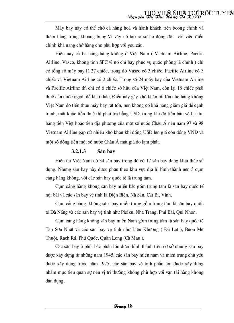 image for page Các giải pháp nâng cao chất lượng dịch vụ hàng hoá của hãng hàng không quốc gia việt nam vietnam airlines