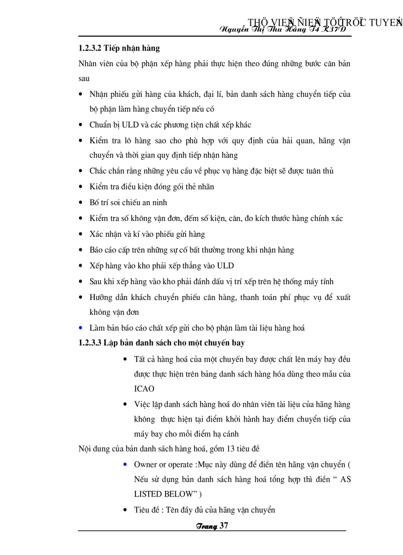 image for page Các giải pháp nâng cao chất lượng dịch vụ hàng hoá của hãng hàng không quốc gia việt nam vietnam airlines