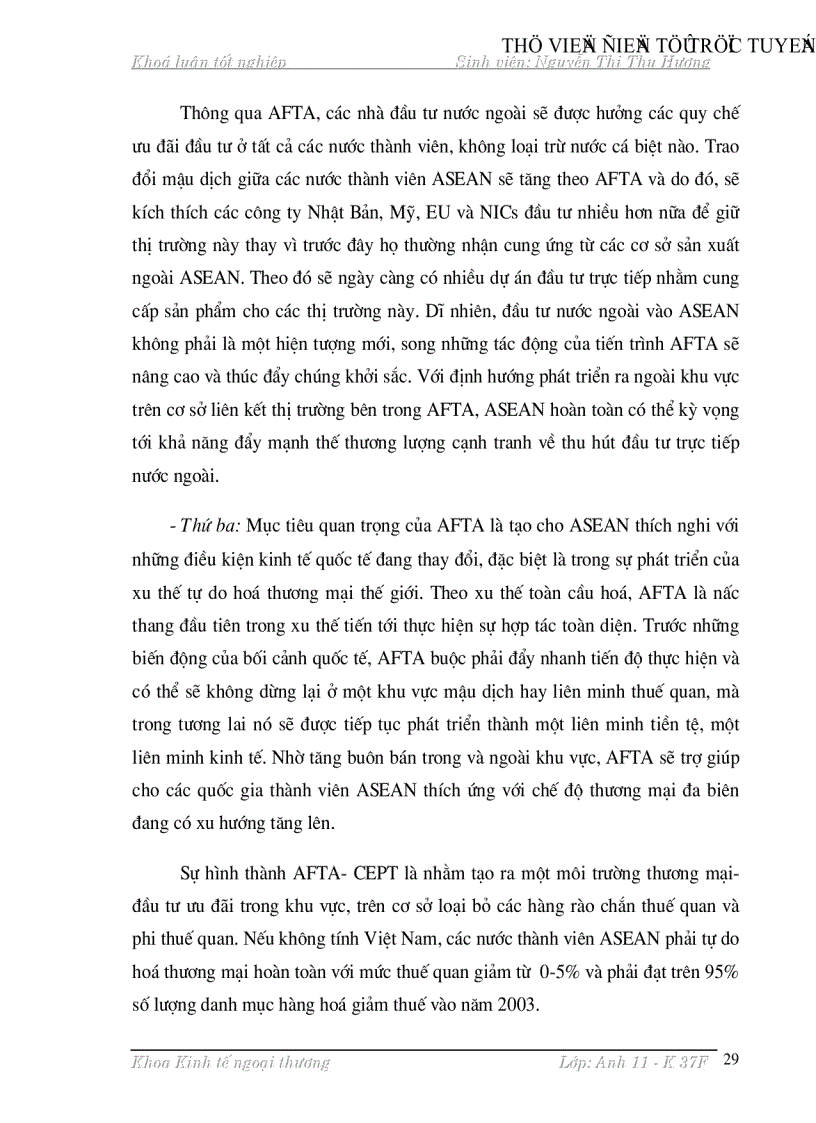 image for page Một số vấn đề về tự do hoá thương mại ở các nước đang phát triển và thực tiễn tiến hành quá trình này ở Việt Nam