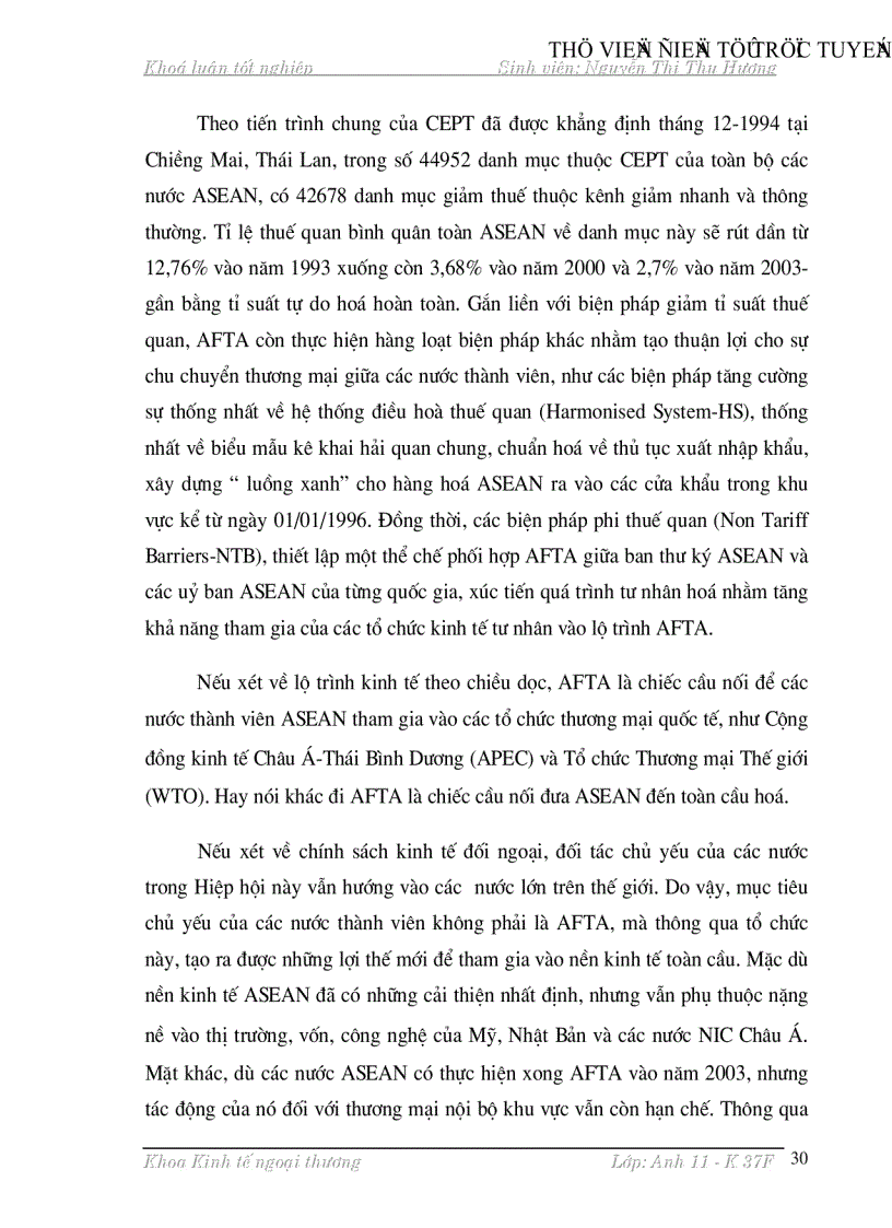 image for page Một số vấn đề về tự do hoá thương mại ở các nước đang phát triển và thực tiễn tiến hành quá trình này ở Việt Nam