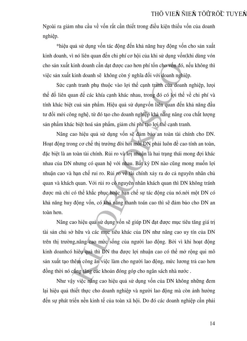 image for page Một số giải pháp nhằm nâng cao hiệu quả sử dụng vốn trong các doanh nghiệp Nhà nước DNNN ở Việt Nam hiện nay