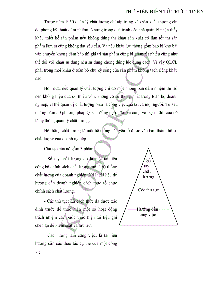 image for page Quản lý chất lượng thực trạng và một số giải pháp nhằm áp dụng một cách hợp lý và hiệu quả hệ thống quản trị chất lượng trong các doanh nghiệp Việt Nam