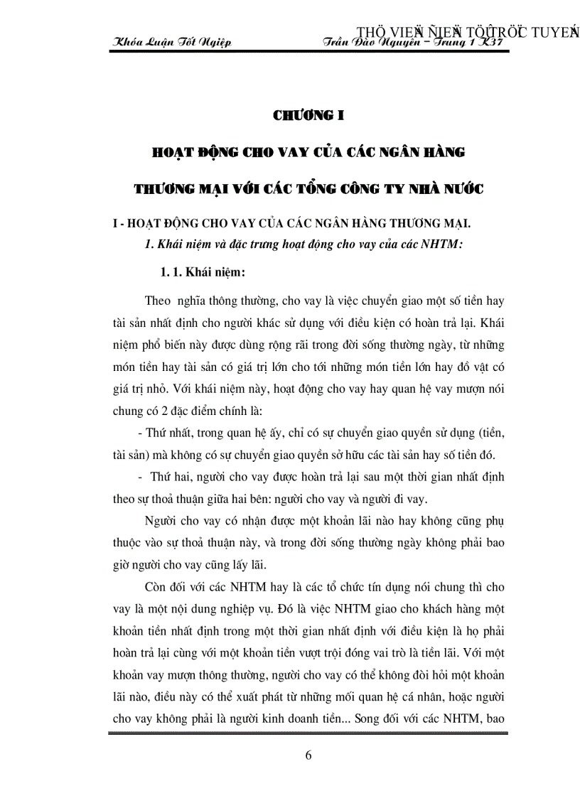 image for page Giải pháp nhằm mở rộng hoạt động cho vay các Tổng Công Ty Nhà nước tại Sở giao dịch I Ngân hàng Công thương Việt Nam