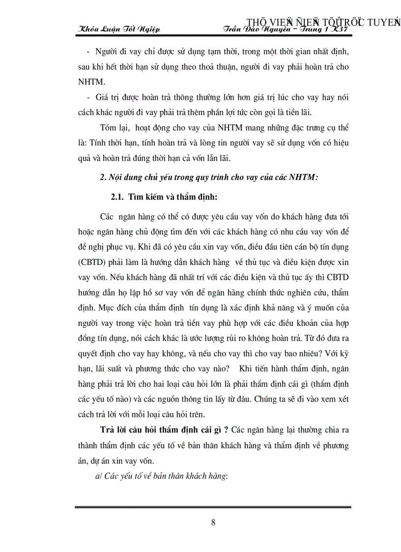 image for page Giải pháp nhằm mở rộng hoạt động cho vay các Tổng Công Ty Nhà nước tại Sở giao dịch I Ngân hàng Công thương Việt Nam