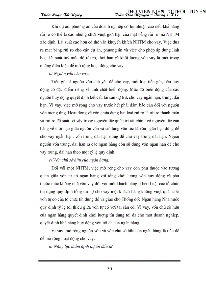 image for page Giải pháp nhằm mở rộng hoạt động cho vay các Tổng Công Ty Nhà nước tại Sở giao dịch I Ngân hàng Công thương Việt Nam