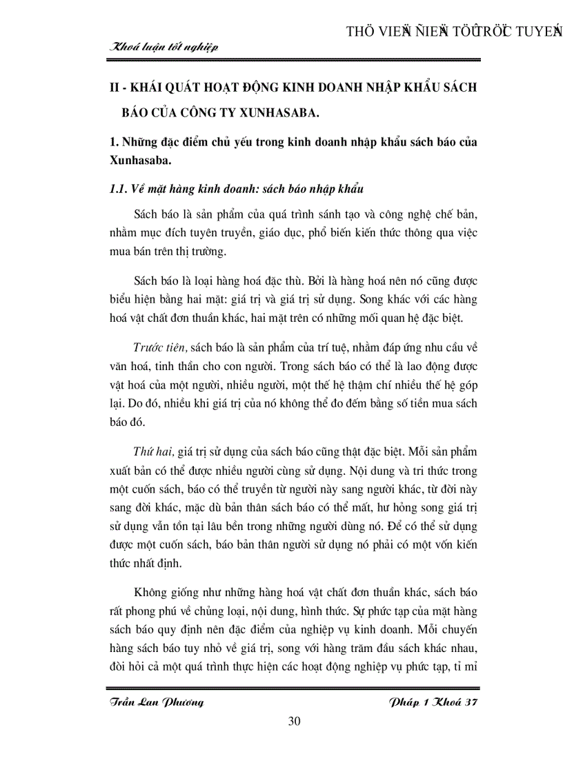 image for page Công tác nghiên cứu và phát triển thị trường nhập khẩu sách báo của Công ty Xuất nhập khẩu sách báo Xunhasaba