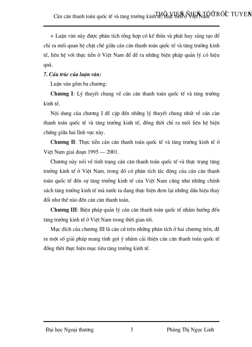 image for page Cán cân thanh toán quốc tế và tăng trưởng kinh tế Thực tiễn ở Việt Nam