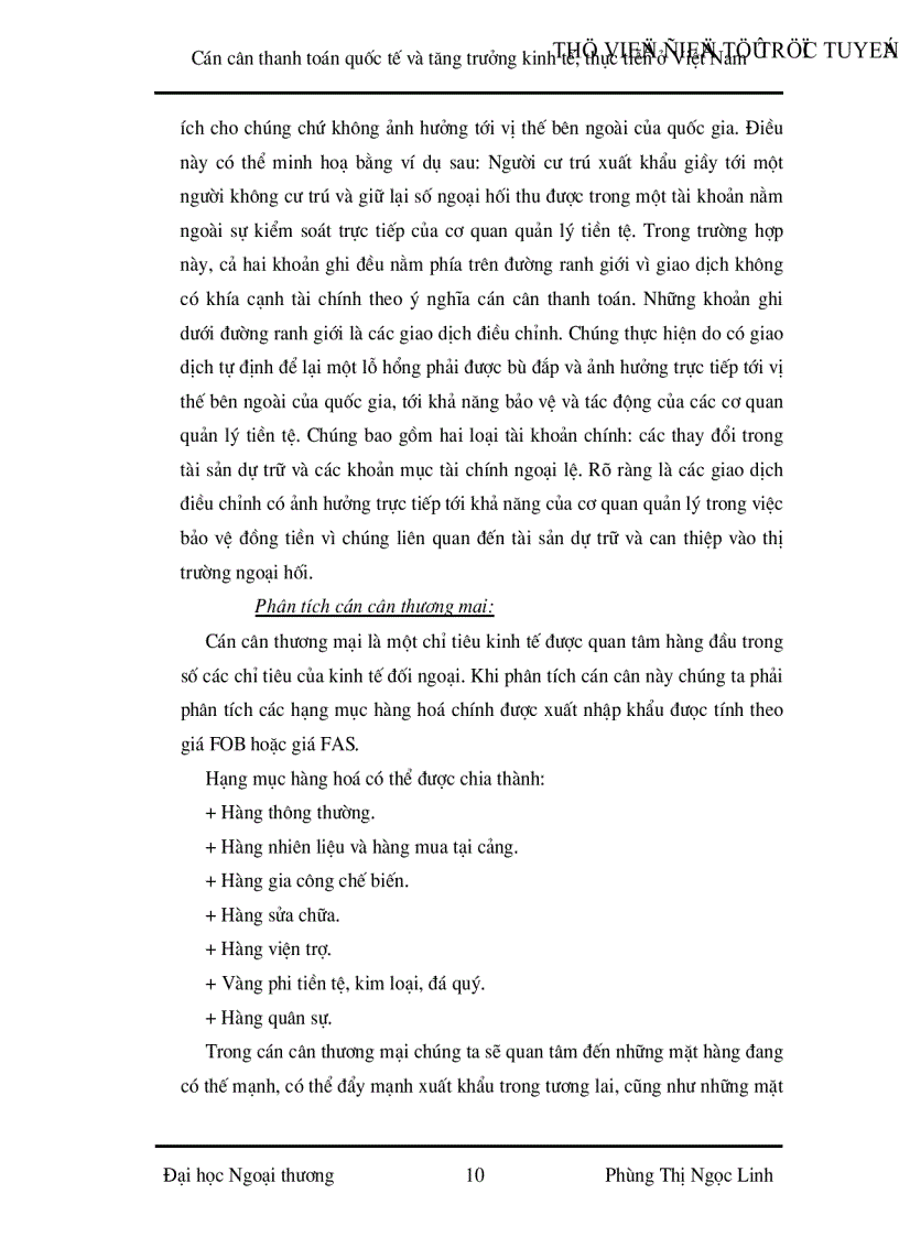 image for page Cán cân thanh toán quốc tế và tăng trưởng kinh tế Thực tiễn ở Việt Nam