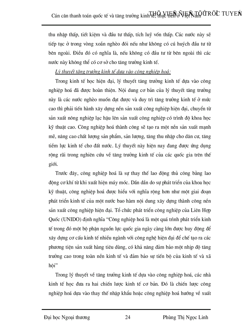 image for page Cán cân thanh toán quốc tế và tăng trưởng kinh tế Thực tiễn ở Việt Nam