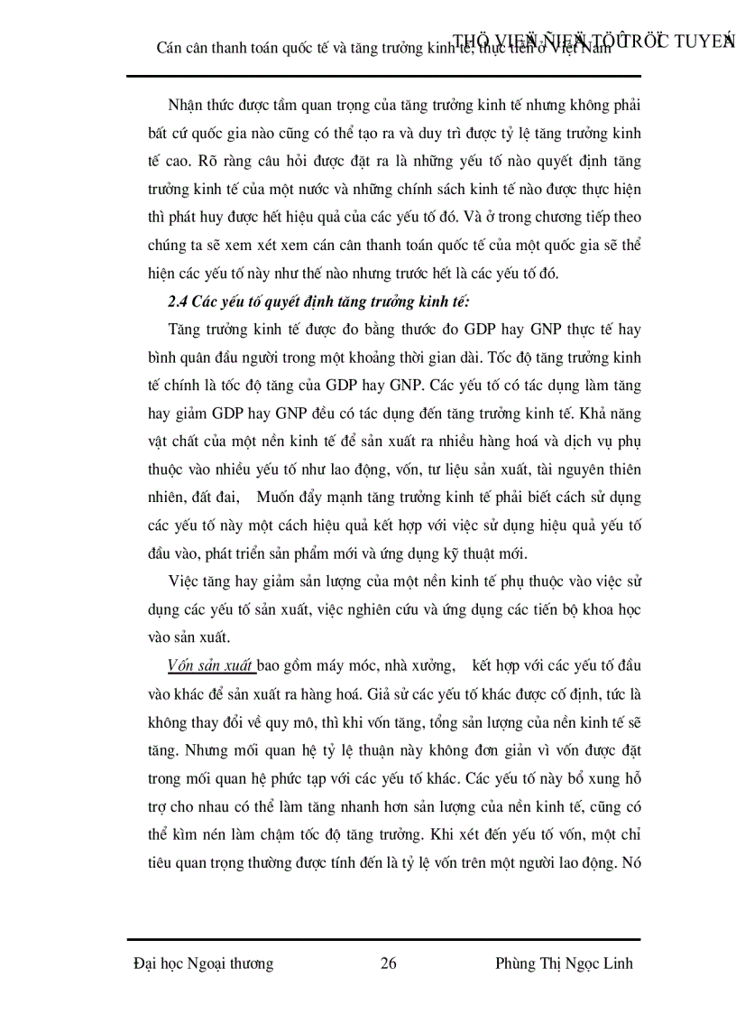 image for page Cán cân thanh toán quốc tế và tăng trưởng kinh tế Thực tiễn ở Việt Nam