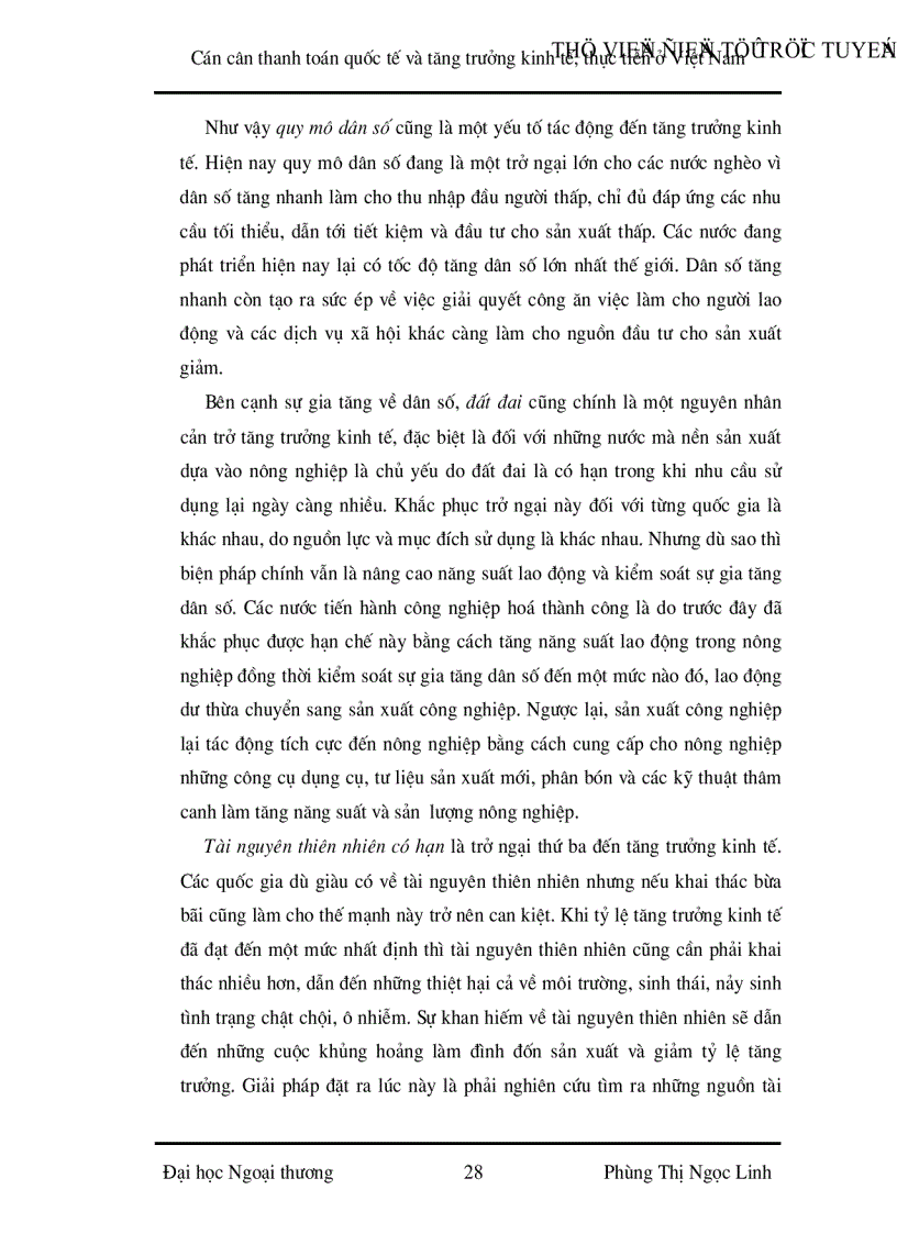 image for page Cán cân thanh toán quốc tế và tăng trưởng kinh tế Thực tiễn ở Việt Nam