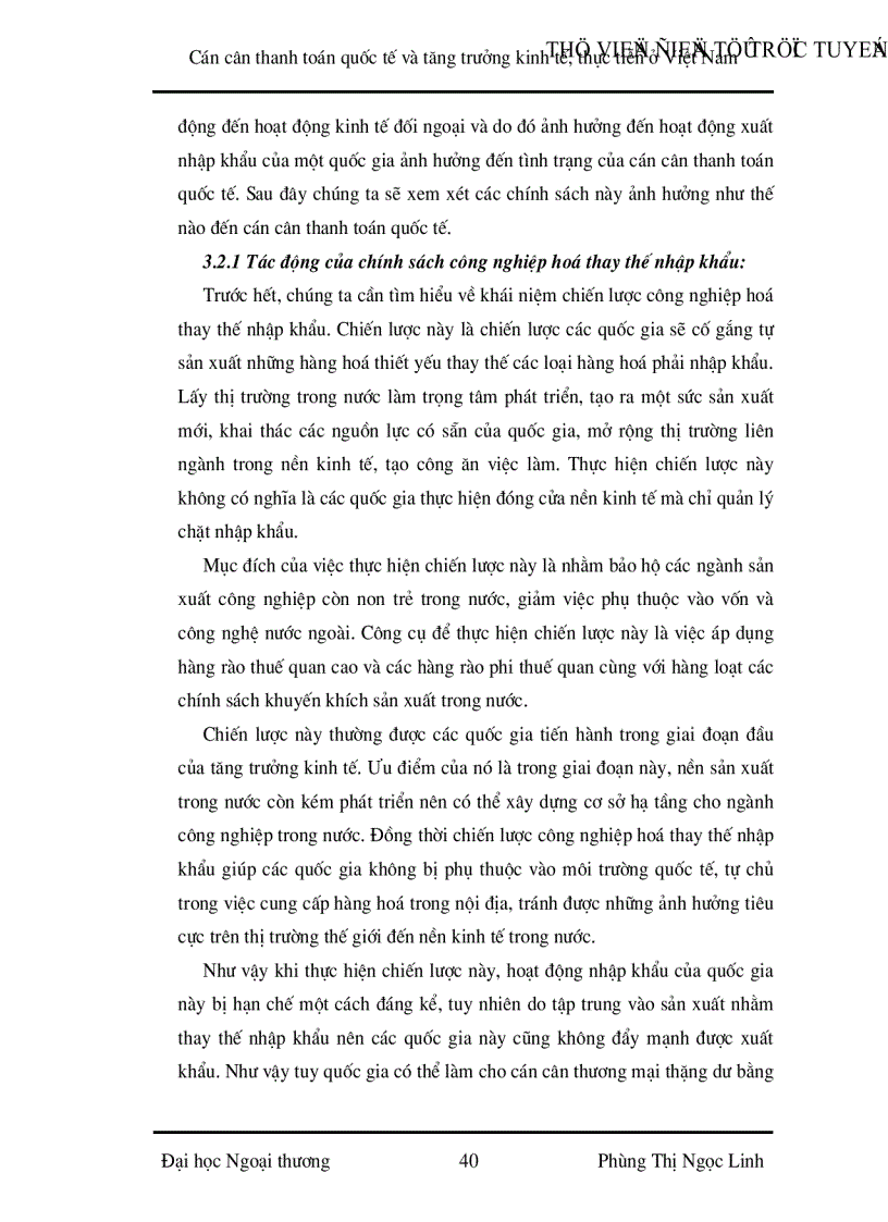 image for page Cán cân thanh toán quốc tế và tăng trưởng kinh tế Thực tiễn ở Việt Nam