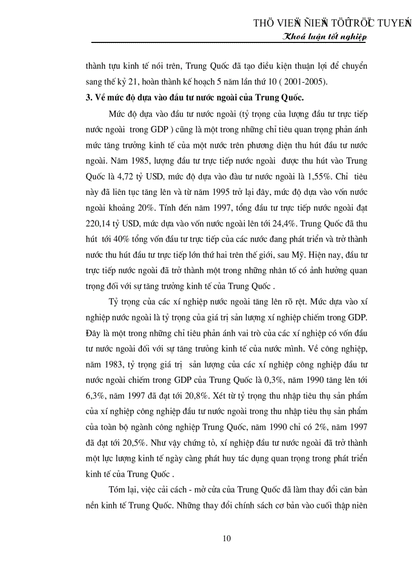 image for page Chính sách thu hút FDI của Trung Quốc và bài học đối với Việt Nam