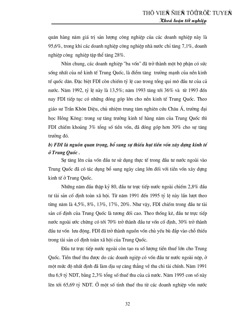 image for page Chính sách thu hút FDI của Trung Quốc và bài học đối với Việt Nam