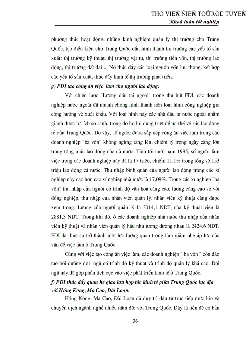 image for page Chính sách thu hút FDI của Trung Quốc và bài học đối với Việt Nam