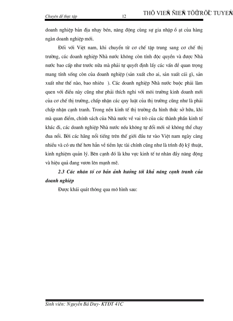 image for page Thực trạng và giải pháp họat động đầu tư nâng cao khả năng cạnh tranh của công ty Cao su Sao Vàng