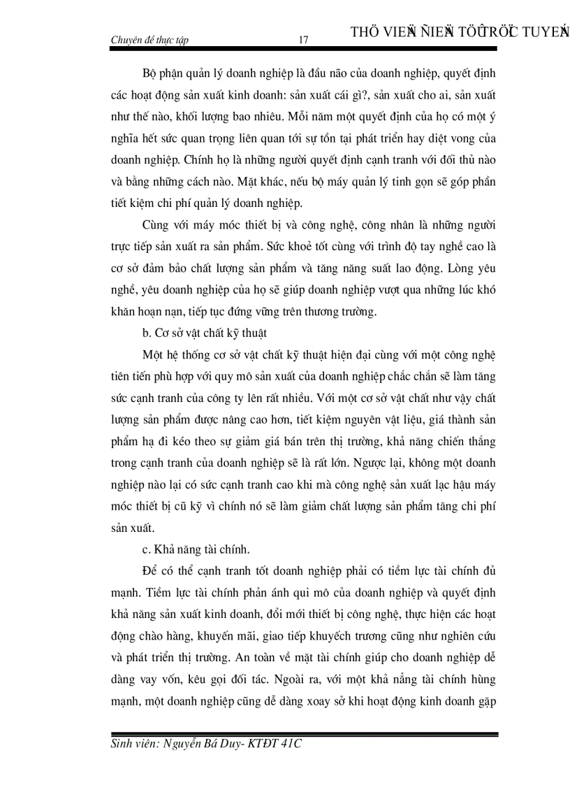 image for page Thực trạng và giải pháp họat động đầu tư nâng cao khả năng cạnh tranh của công ty Cao su Sao Vàng